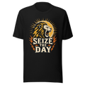 Seize The Day Lion Strength T-Shirt Artwork