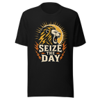 Seize The Day Lion Strength T-Shirt Artwork