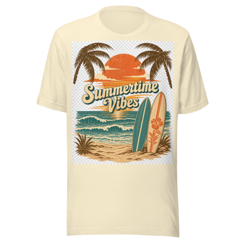 Vintage Surf Sunset Summertime Vibes