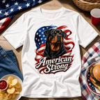 American Strong Rottweiler Flag Shirt - Printful Sync Test 20260704181603
