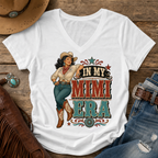 Western Vintage Pin-Up In My Mimi Era T-Shirt Artwork